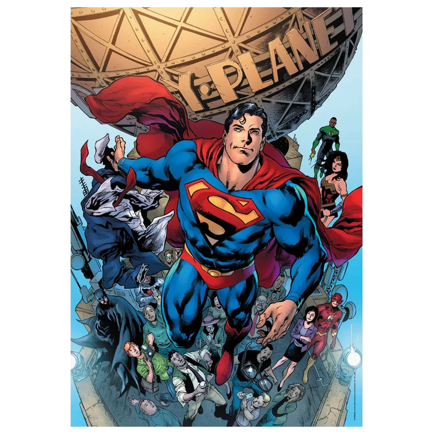 Superman Planet 1000-teiliges Compact Puzzle Produktfoto