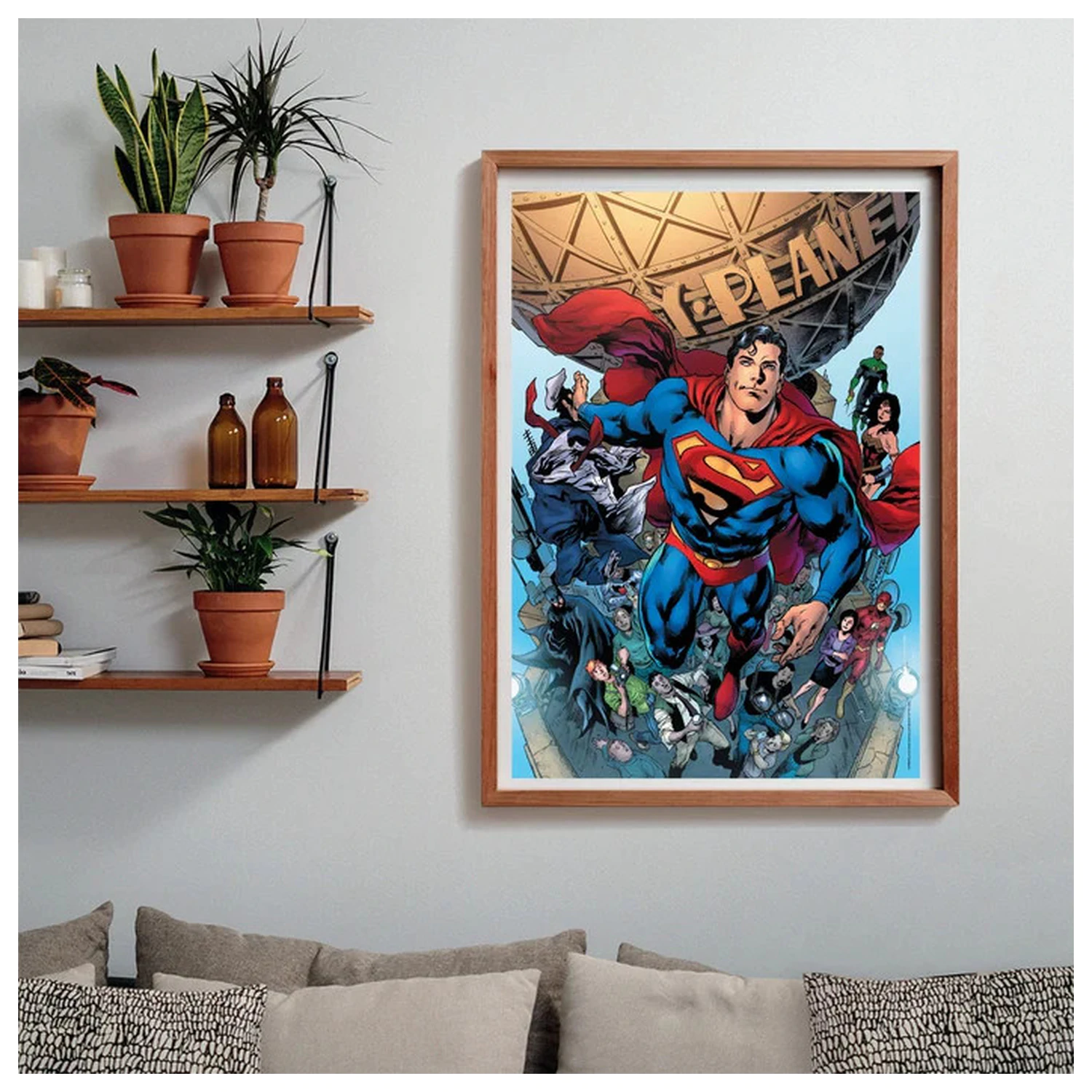 Superman Planet 1000-teiliges Compact Puzzle Produktfoto