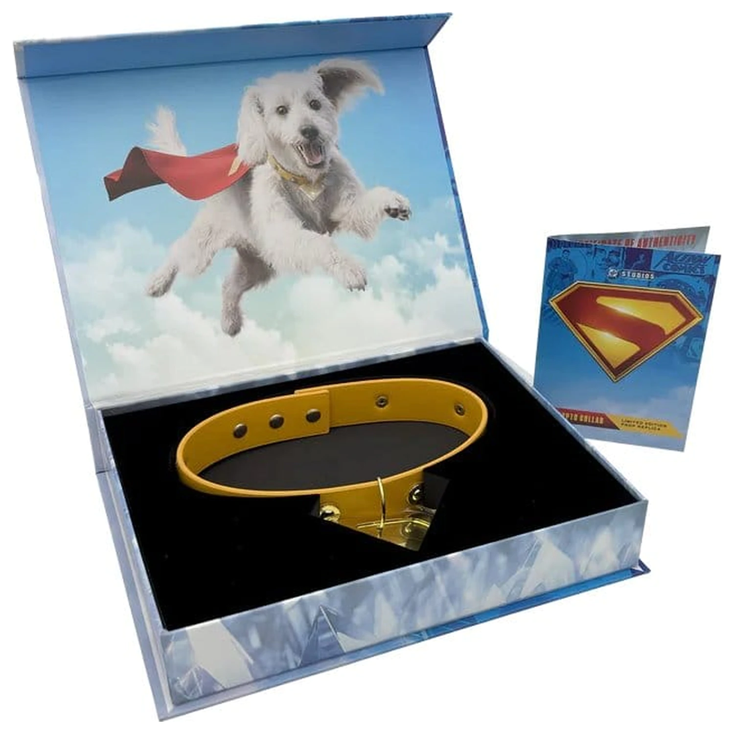 Superman Prop Replik 1/1 Krypto Halsband 29 cm Limitierte Auflage Produktfoto