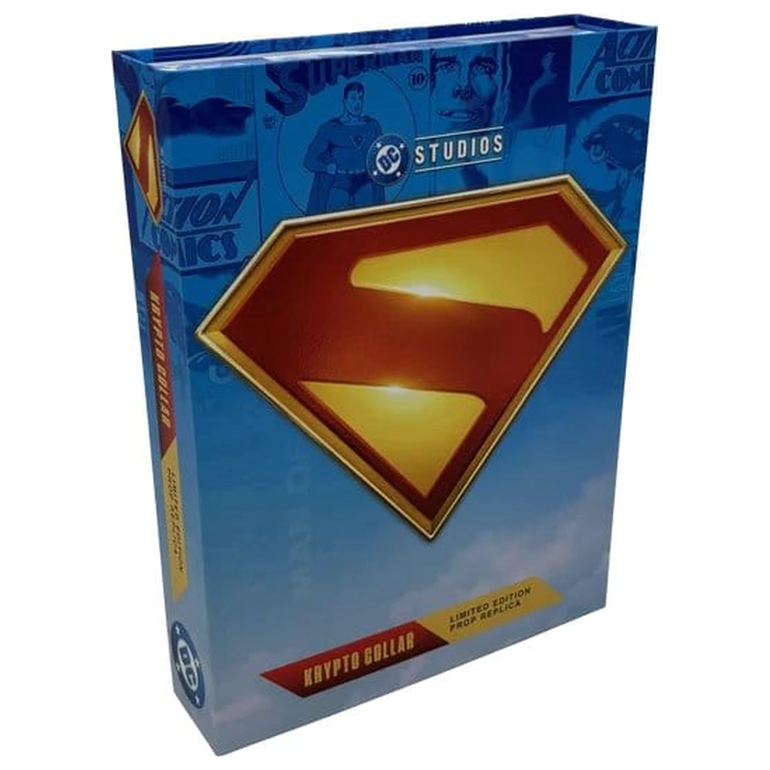 Superman Prop Replik 1/1 Krypto Halsband 29 cm Limitierte Auflage Produktfoto