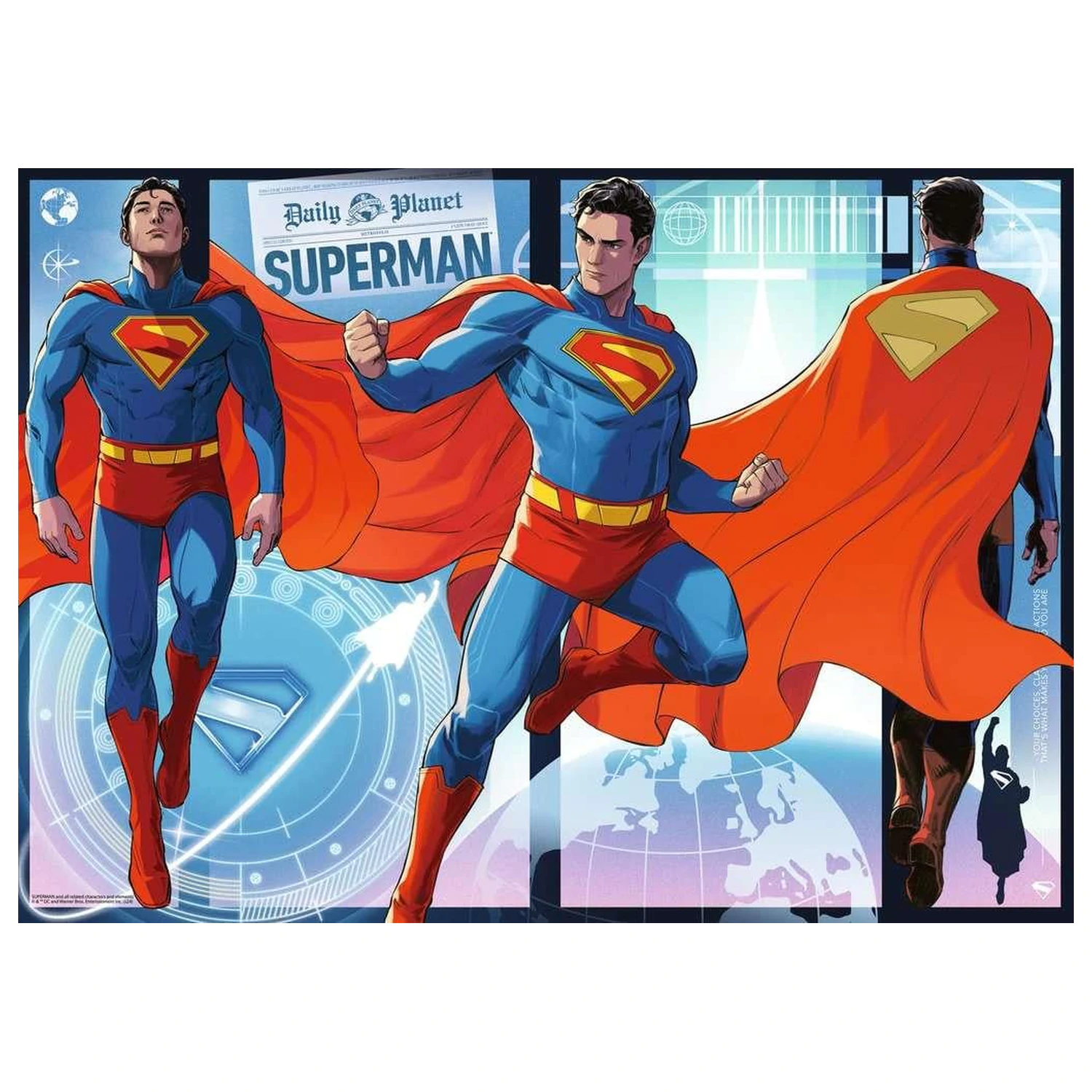 Superman Puzzle (1000 Teile) Produktfoto
