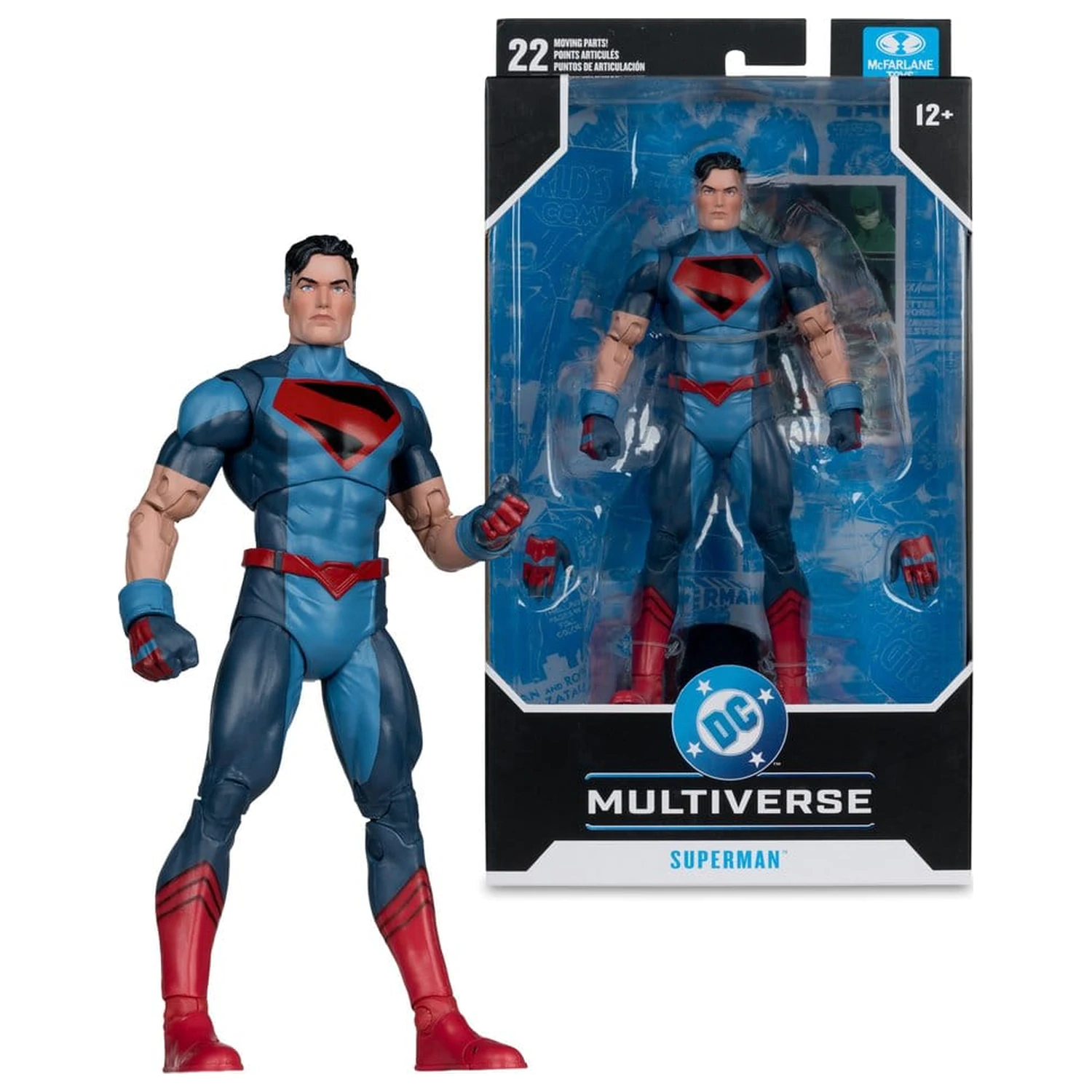 Superman & The Authority DC Multiverse Actionfigur Superman 18 cm Produktfoto