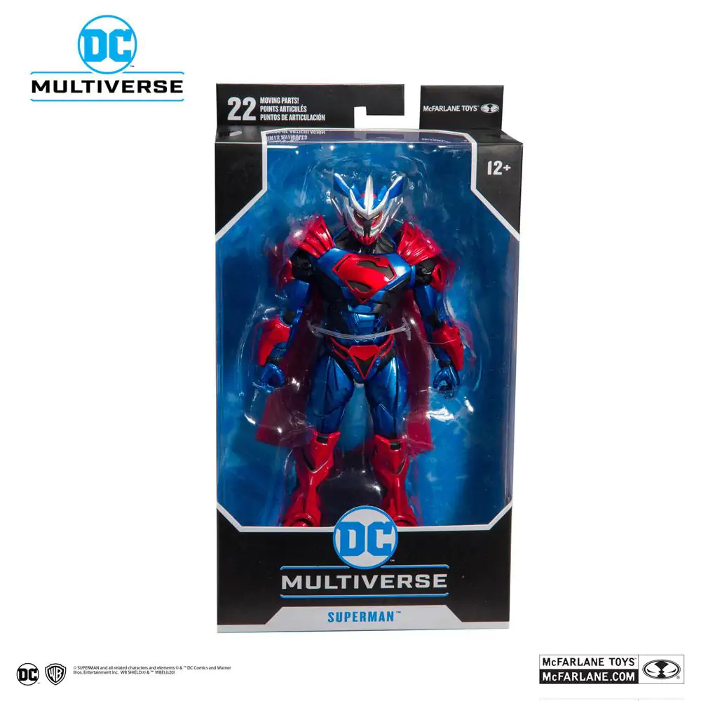 Superman Unchained Actionfigur Superman (Unchained Armor) 18 cm Produktfoto