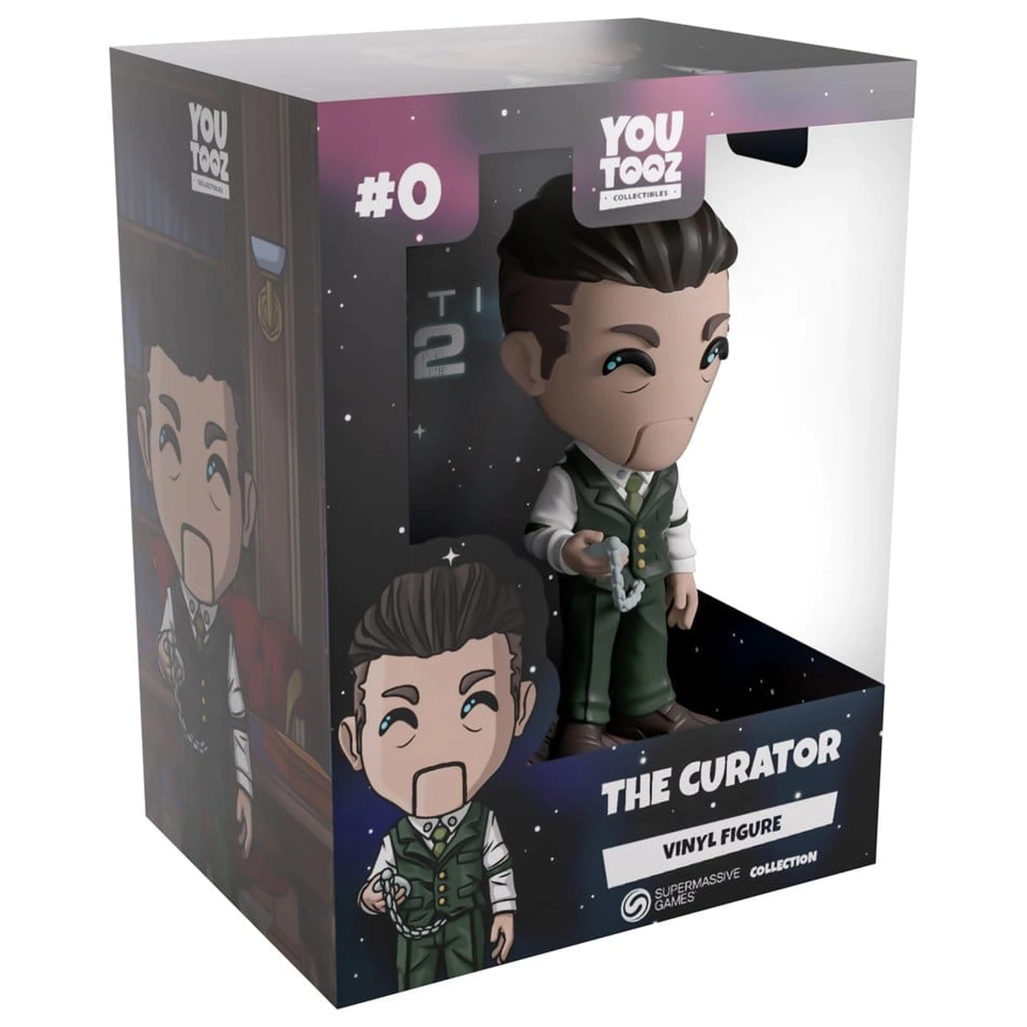 Supermassive Games Vinyl Figur The Curator 13 cm Produktfoto