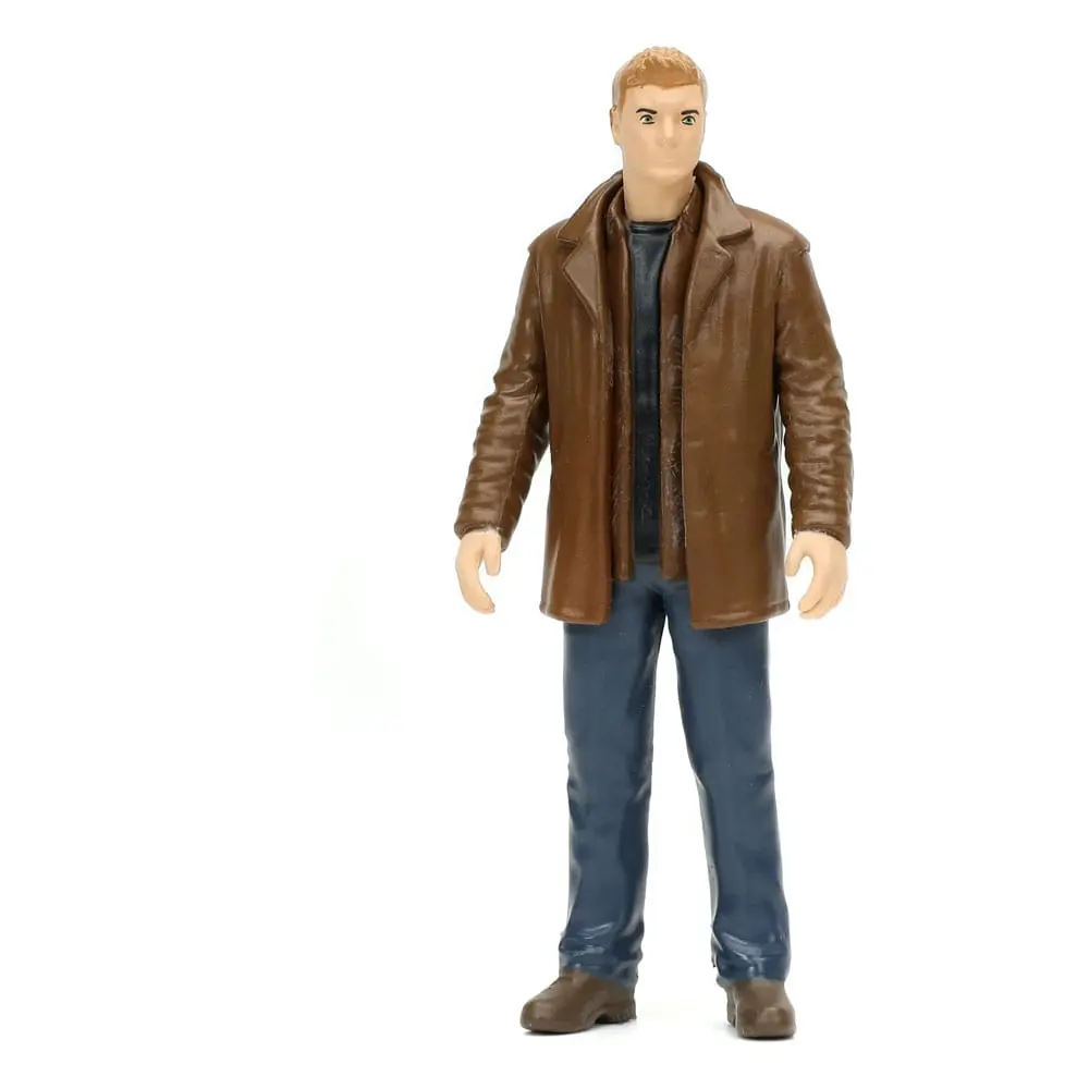 Supernatural Hollywood Rides Diecast Modell 1/24 1967 Chevrolet Impala Sport Sedan mit Dean Winchester Figur Produktfoto