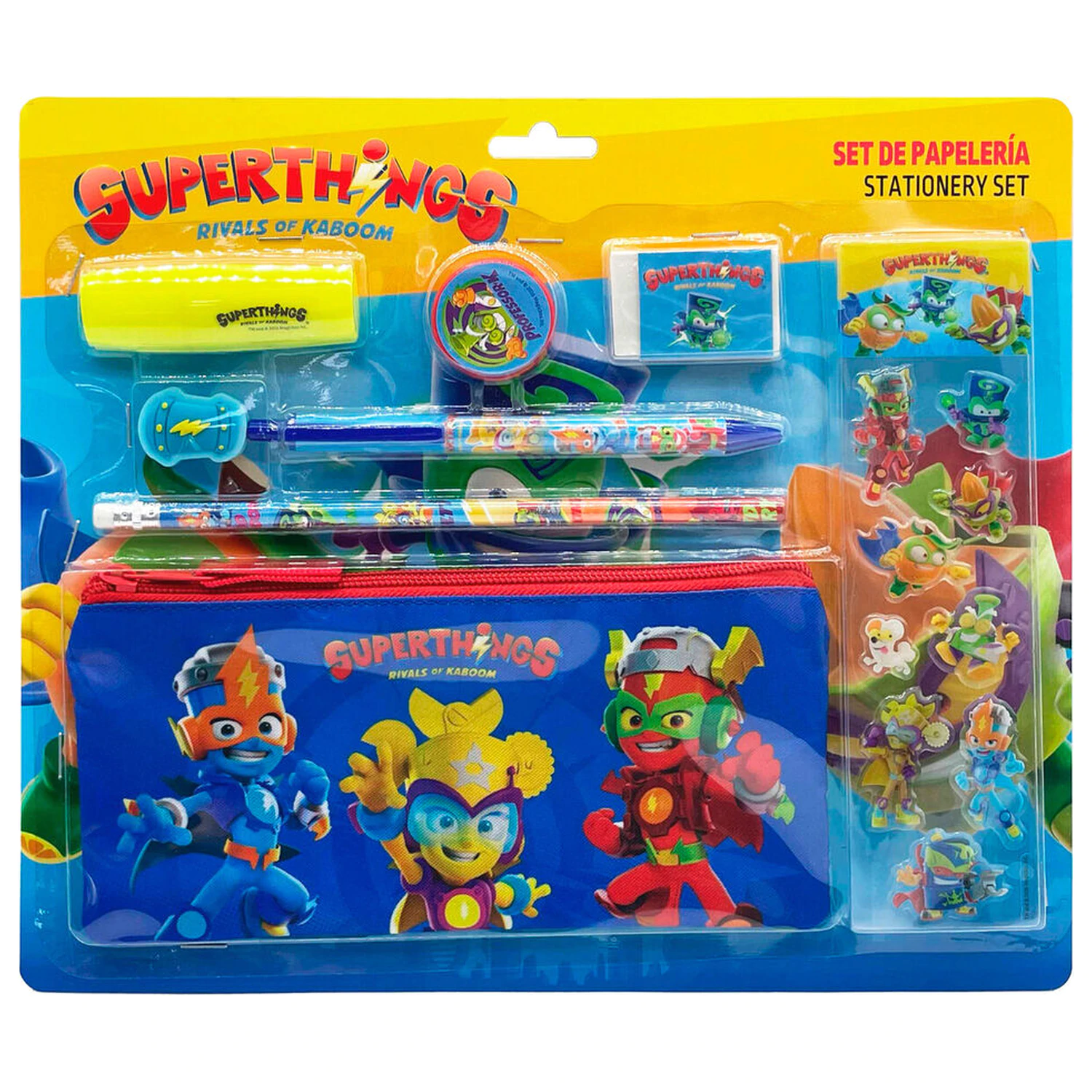 Superthings Schreibwaren-Set Produktfoto