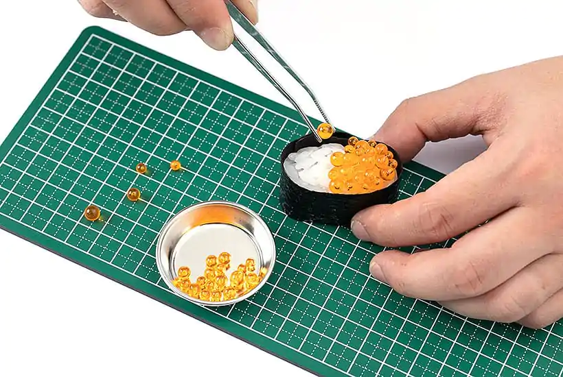 Sushi Plastik Model Kit 1/1 Ikura (Salmon Roe) (re-run) 3 cm Produktfoto