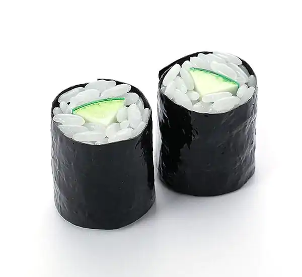 Sushi Plastik Model Kit 1/1 Kappa Maki (Cucumber Sushi Roll) (re-run) 3 cm Produktfoto