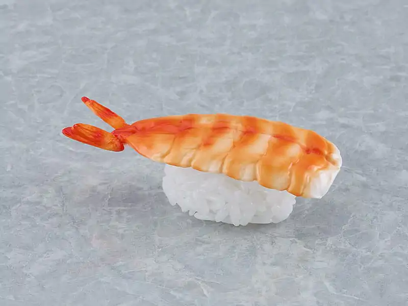 Sushi Plastik Model Kit 1/1 Shrimp 3 cm termékfotó