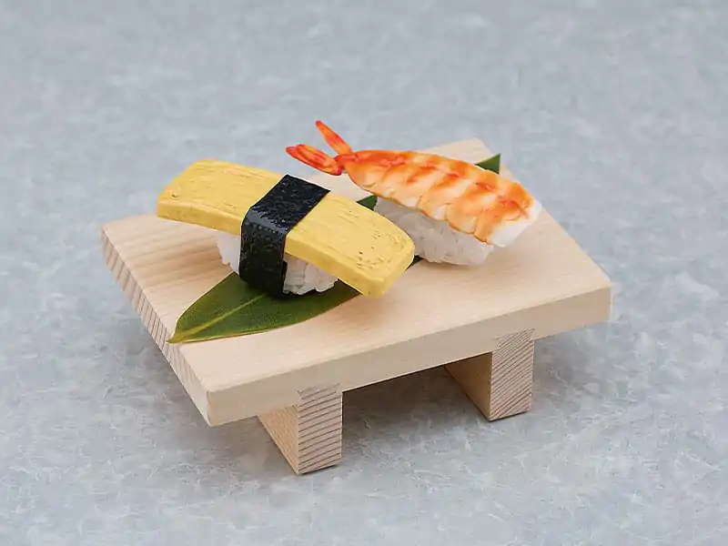 Sushi Plastik Model Kit 1/1 Shrimp 3 cm termékfotó