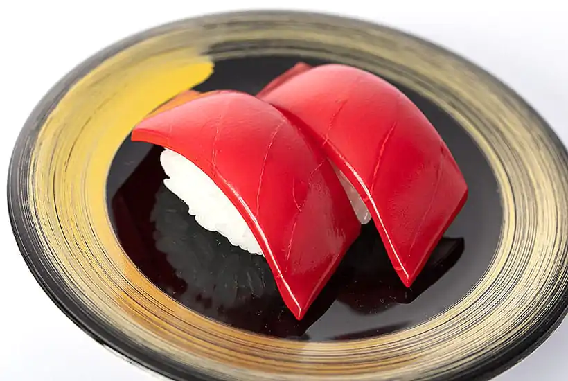 Sushi Plastik Model Kit 1/1 Tuna (re-run) 3 cm Produktfoto