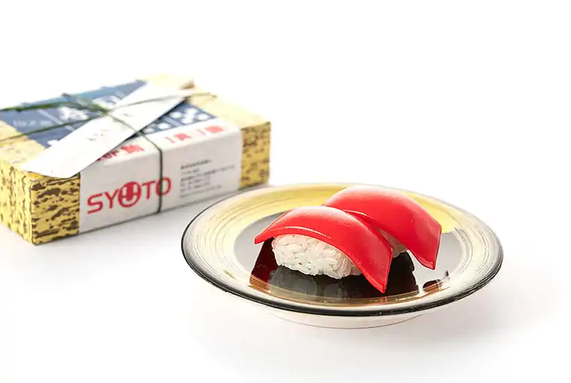 Sushi Plastik Model Kit 1/1 Tuna (re-run) 3 cm Produktfoto