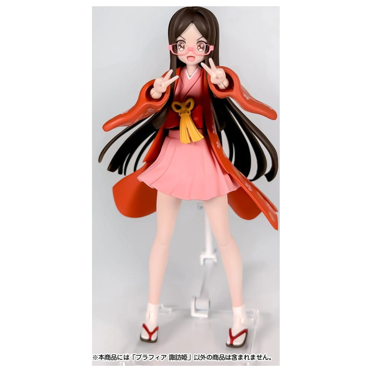 Suwahime Plafia Kunststoff Modell Bausatz Suwahime (Mini Figuren Set) 14 cm Produktfoto
