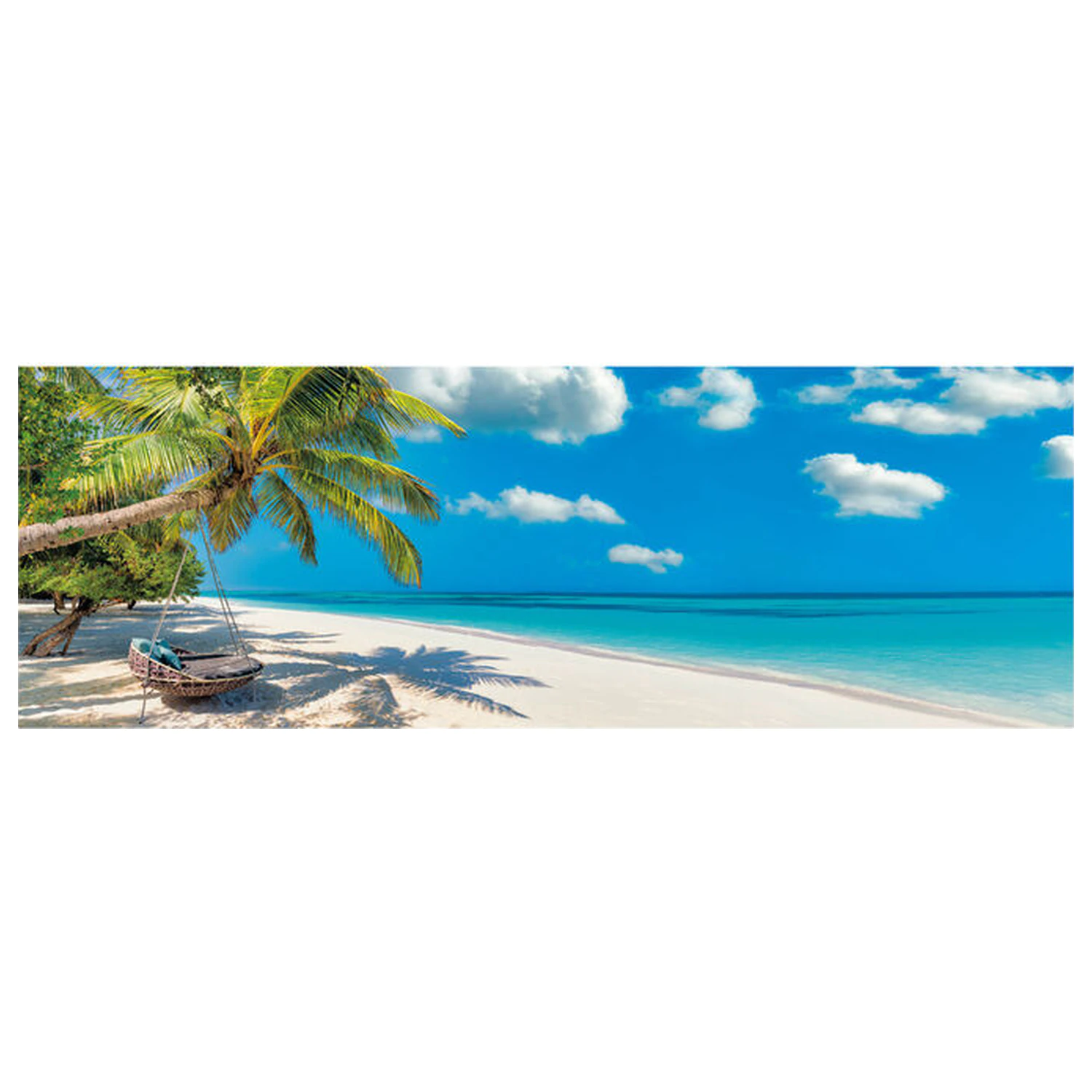 Swinging by The Ocean Panorama Puzzle 1000 Teile Produktfoto