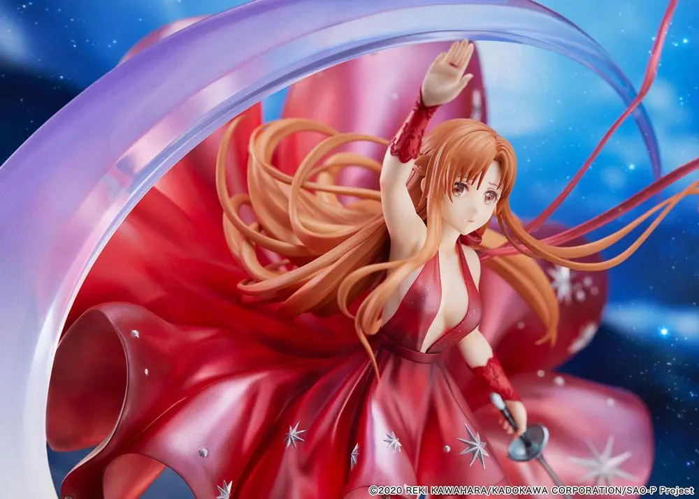 Sword Art Online PVC Statue 1/7 Asuna Crystal Dress Ver. 38 cm Produktfoto