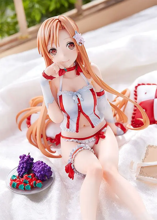 Sword Art Online PVC Statue 1/7 Asuna Negligee Ver. KADOKAWA Special Set 15 cm termékfotó