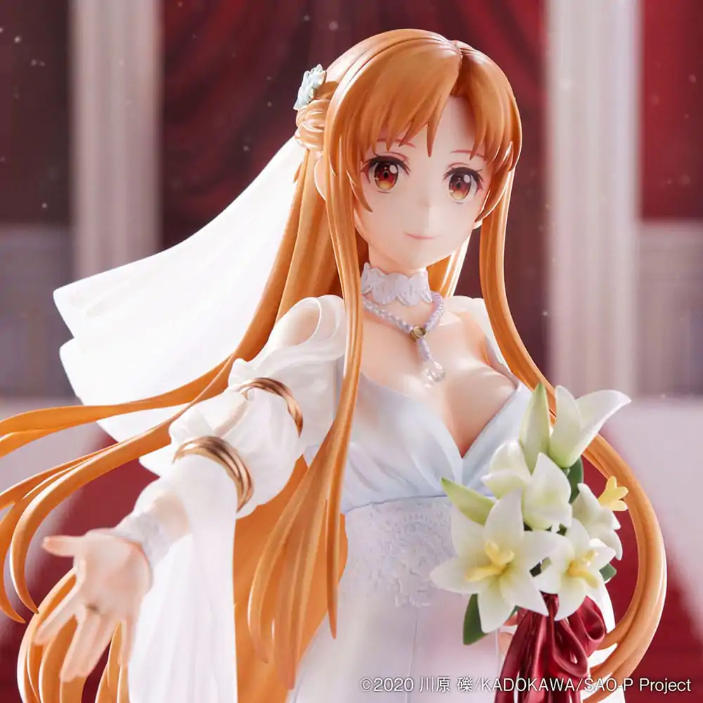 Sword Art Online PVC Statue 1/7 Asuna Wedding Ver. 25 cm termékfotó