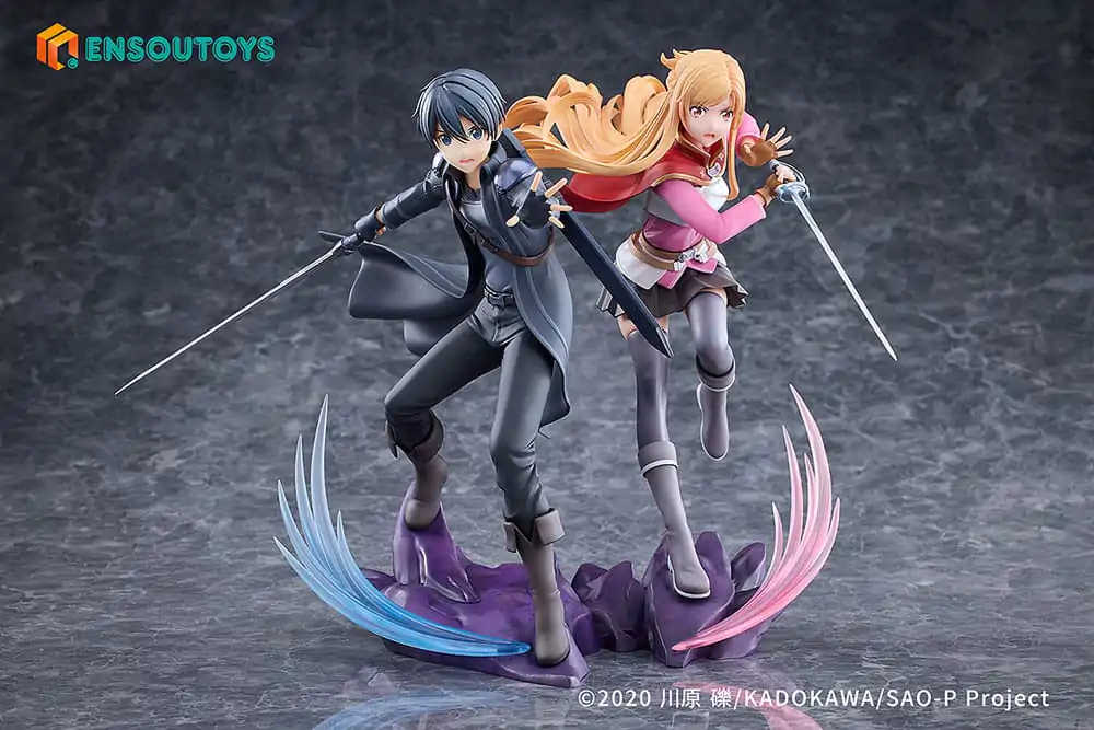 Sword Art Online Statue 1/7 Progressive Scherzo of Deep Night  Kirito 22 cm termékfotó