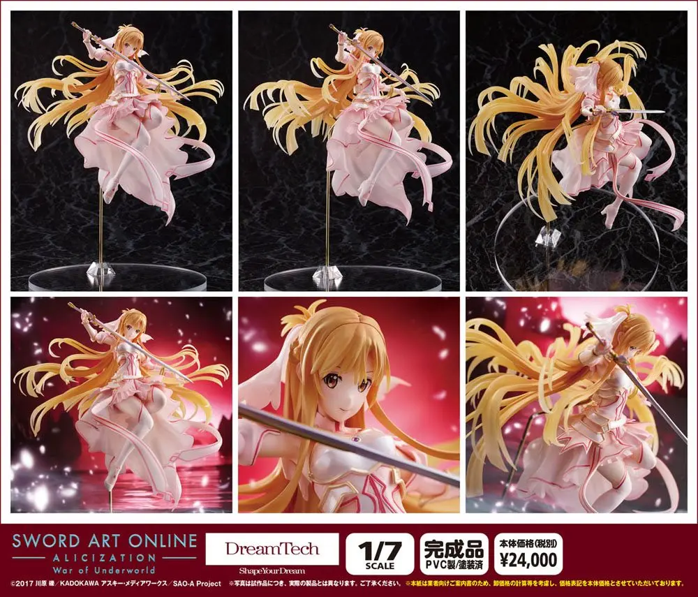Sword Art Online: Alicization PVC Statue 1/7 Asuna Stacia, The Goddess of Creation 35 cm Produktfoto