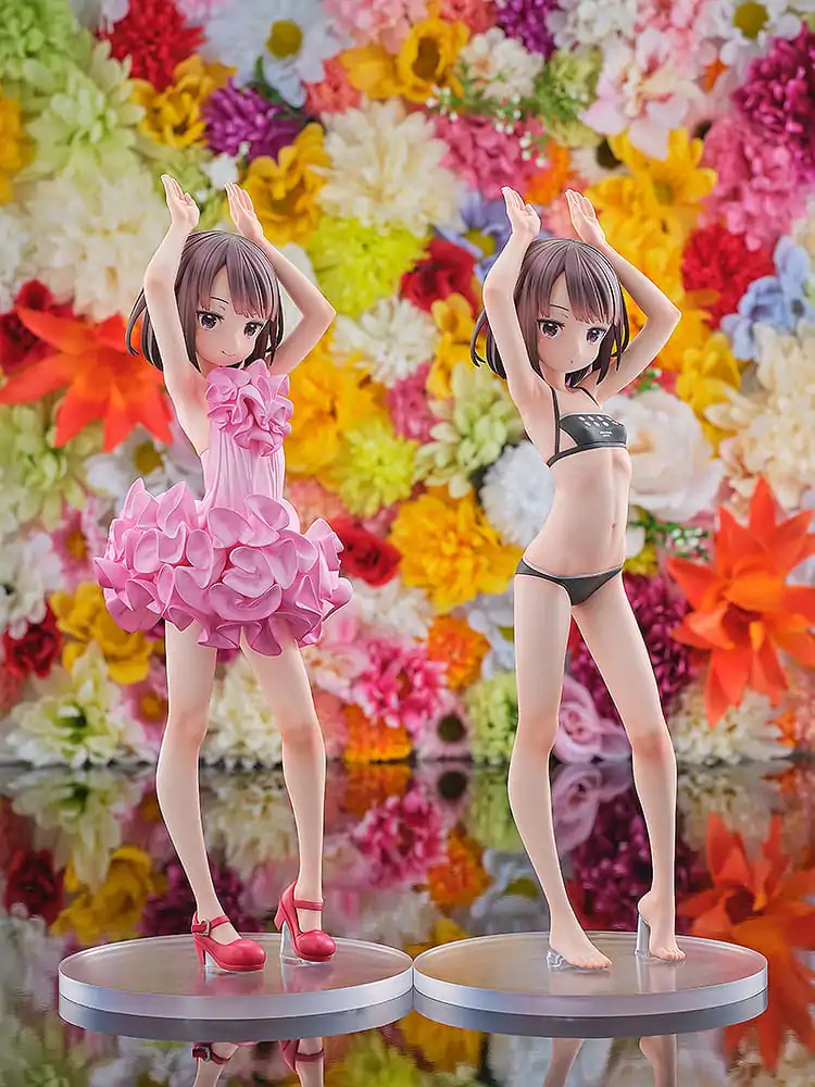 Sword Art Online Alternative: Gun Gale Online Statuen 2er-Pack 1/7 Llenn: Light Novel Dress & Swimsuit Ver. 23 cm Produktfoto