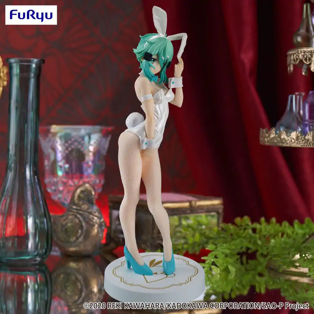 Sword Art Online BiCute Bunnies PVC Statue Sinon White Pearl Ver. 28 cm termékfotó