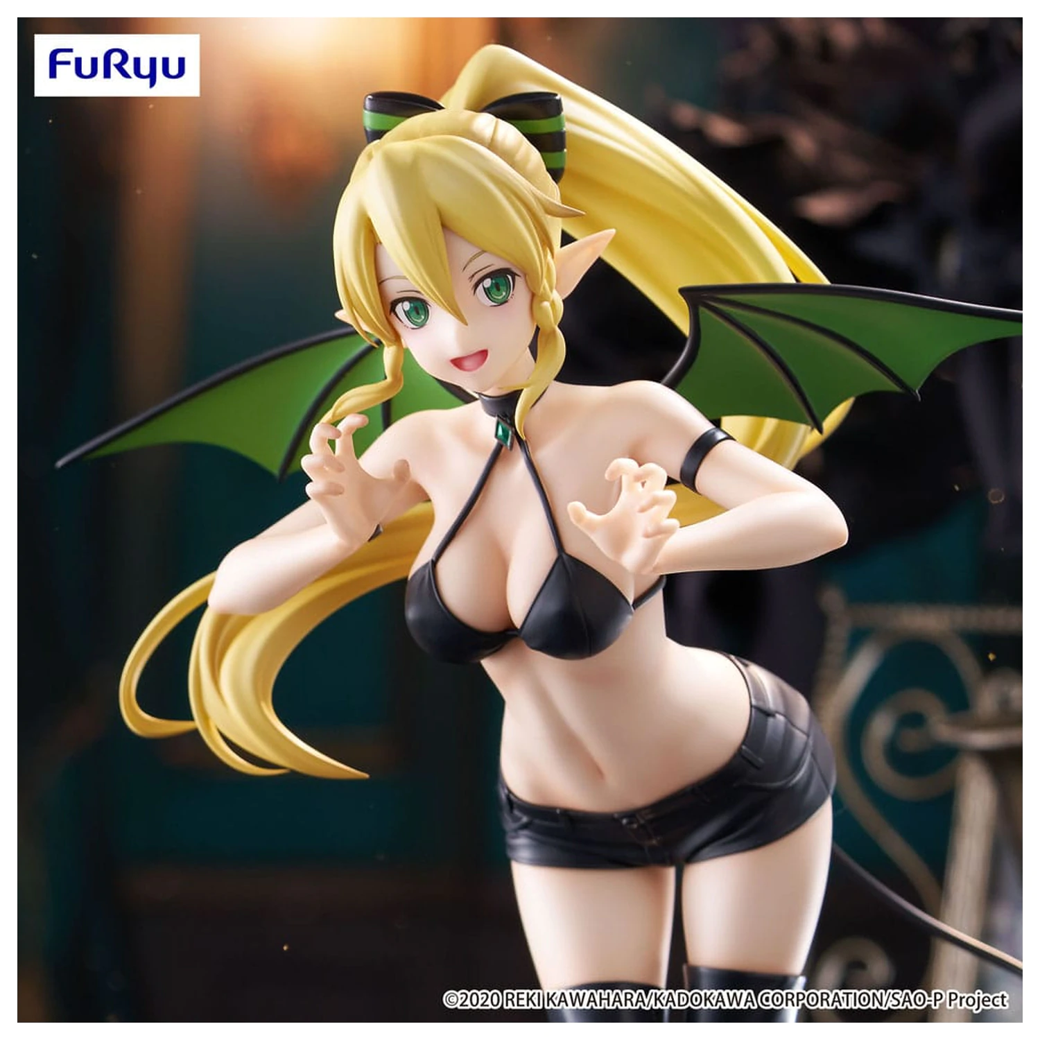 Sword Art Online BiCute Dark PVC Statue Leafa 23 cm Produktfoto