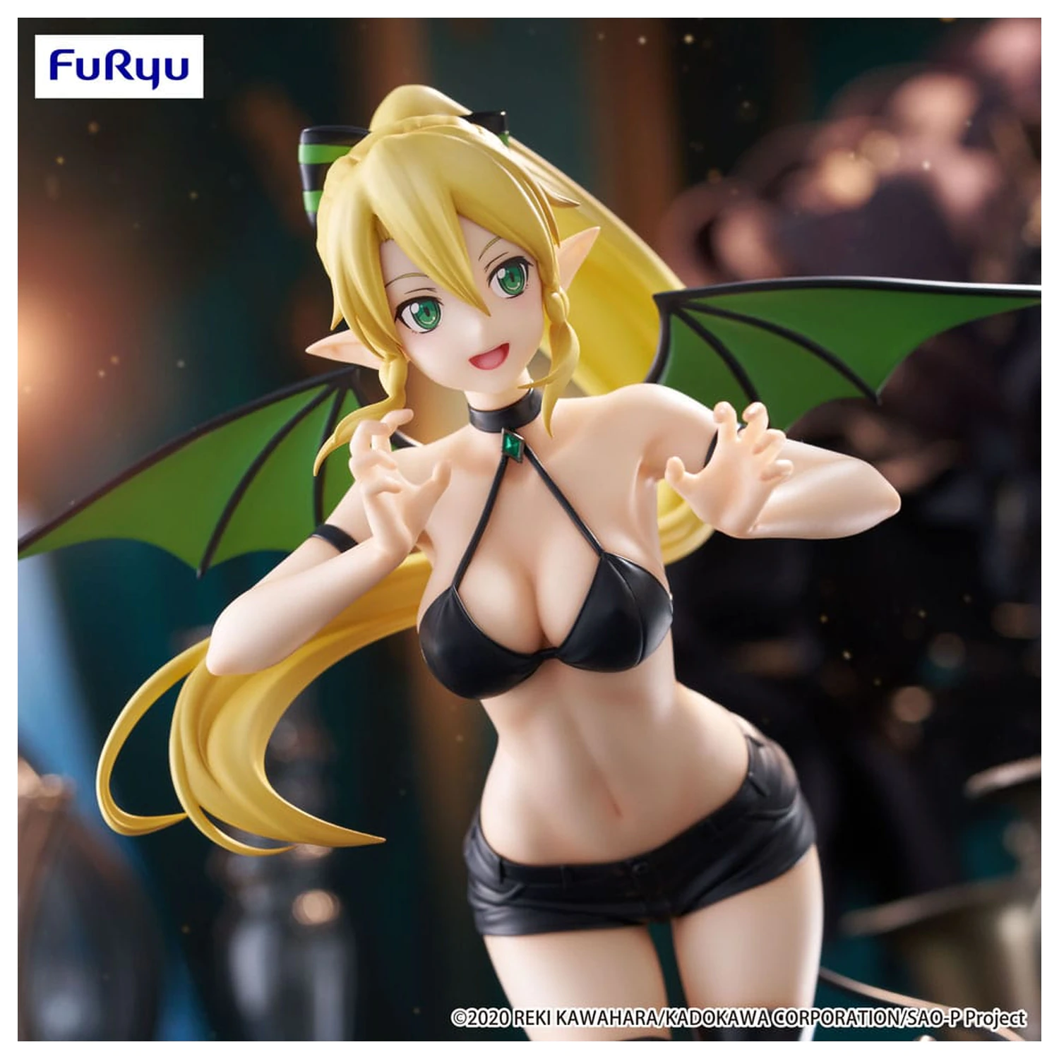 Sword Art Online BiCute Dark PVC Statue Leafa 23 cm Produktfoto