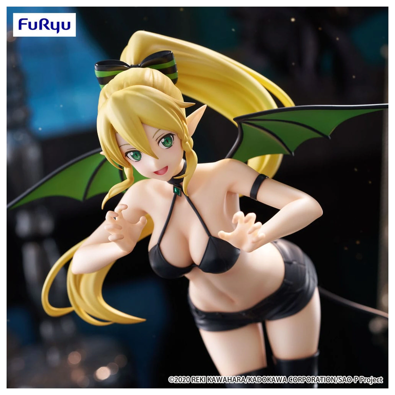 Sword Art Online BiCute Dark PVC Statue Leafa 23 cm Produktfoto