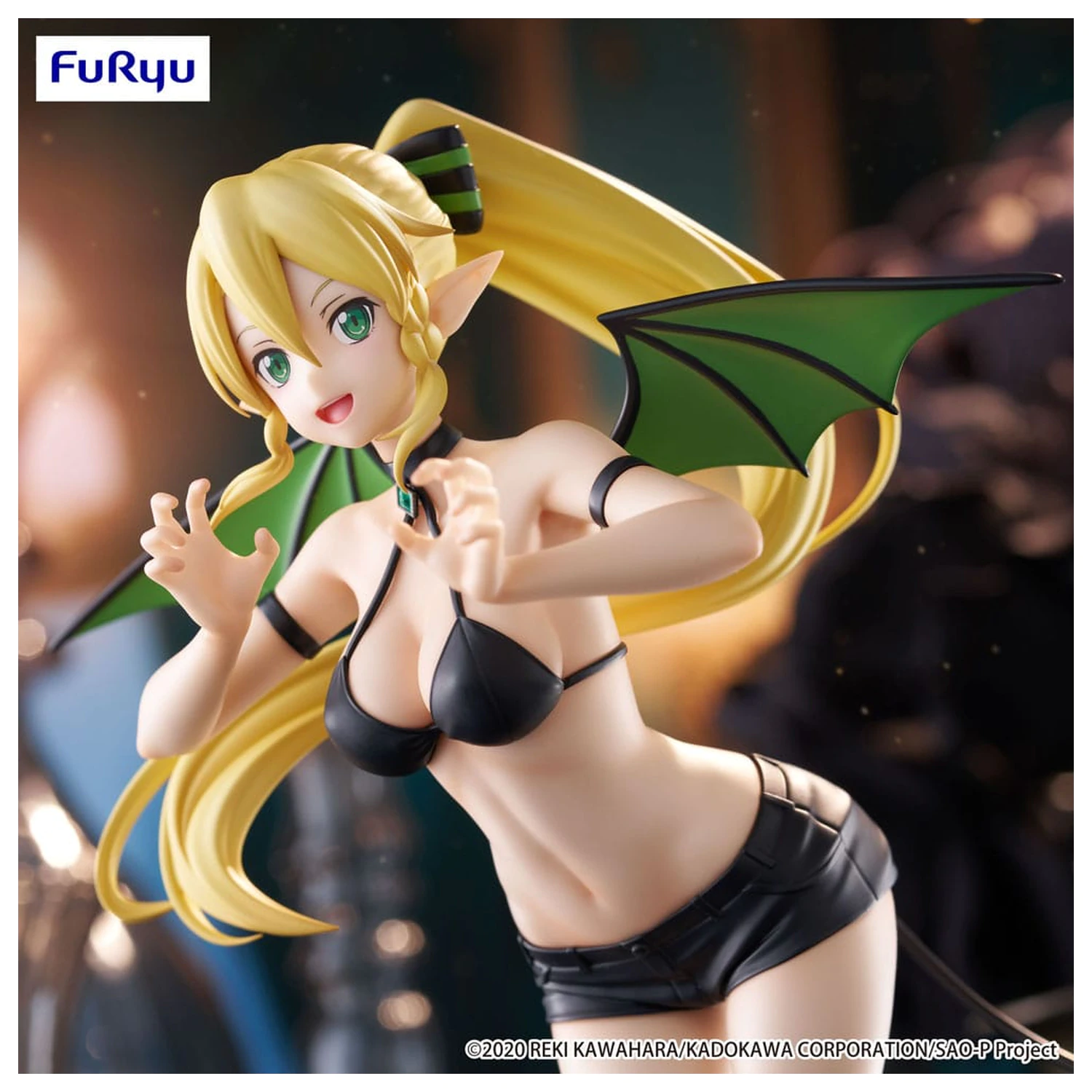 Sword Art Online BiCute Dark PVC Statue Leafa 23 cm Produktfoto