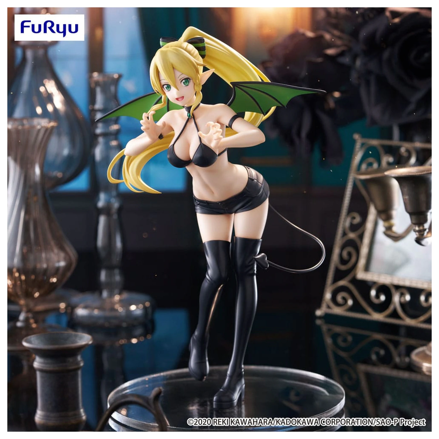 Sword Art Online BiCute Dark PVC Statue Leafa 23 cm Produktfoto
