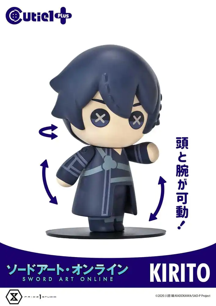 Sword Art Online Cutie1 PVC Figur Kirito 13 cm Produktfoto