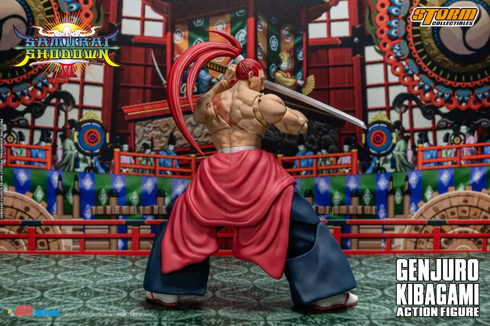 Samurai Shodown VI Actionfigur Genjuro Kibagami Produktfoto