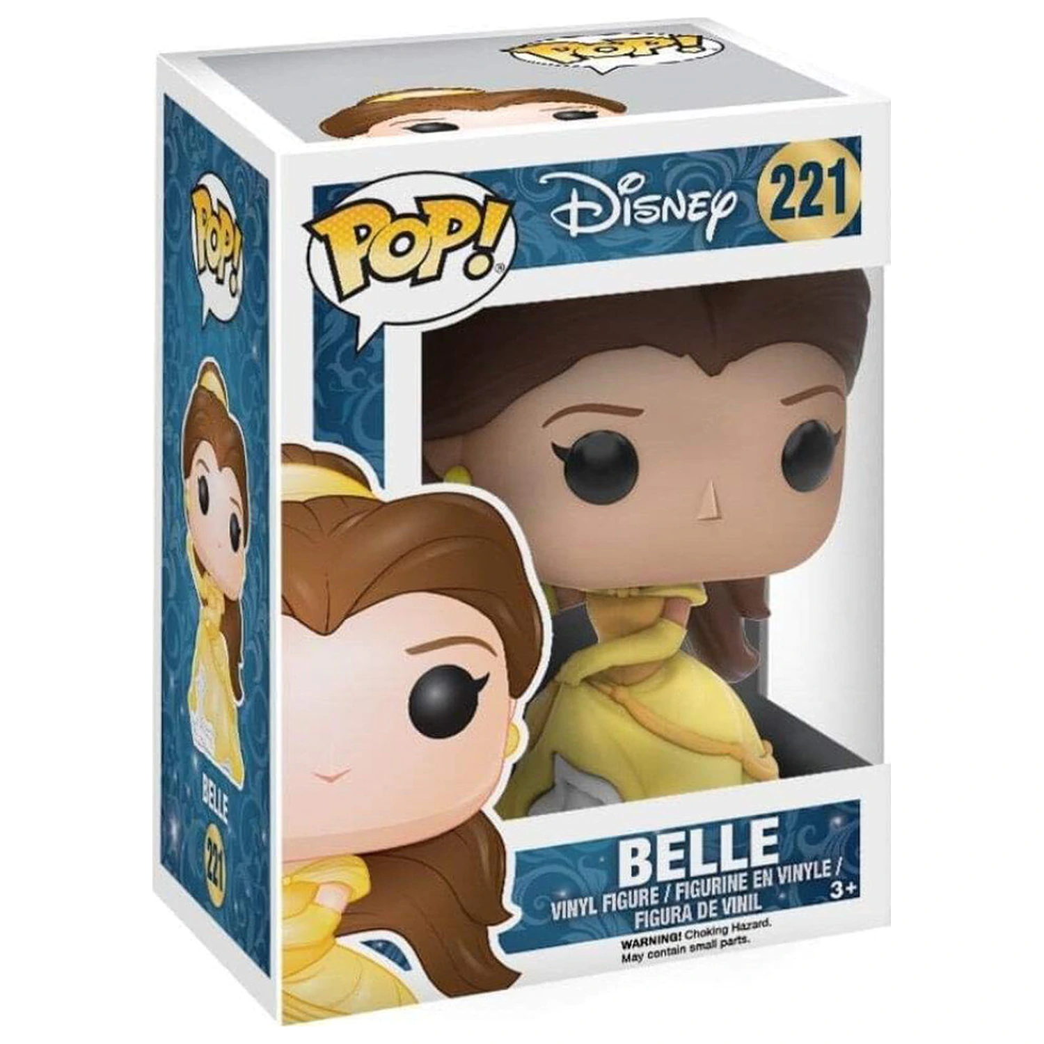 Beauty and the Beast Funko POP! Vinyl Figur Belle (Gown) 9 cm Produktfoto