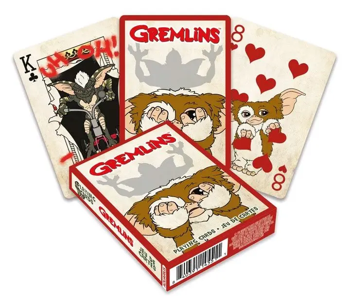 Gremlins Spielkarten Cartoon Produktfoto