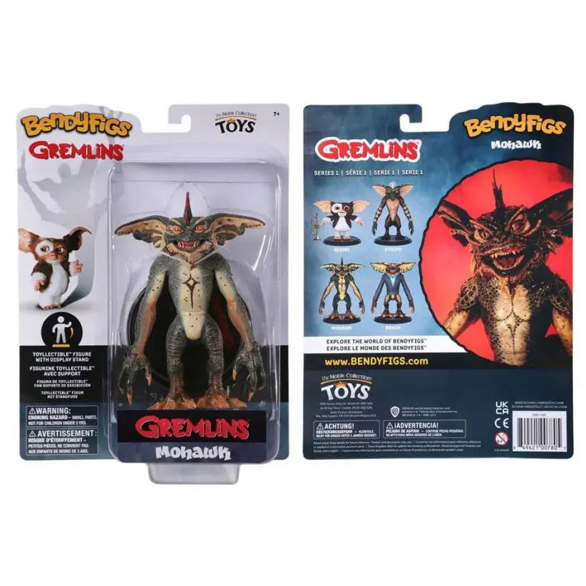 Gremlins Bendyfigs Biegefigur Mohawk 16 cm termékfotó