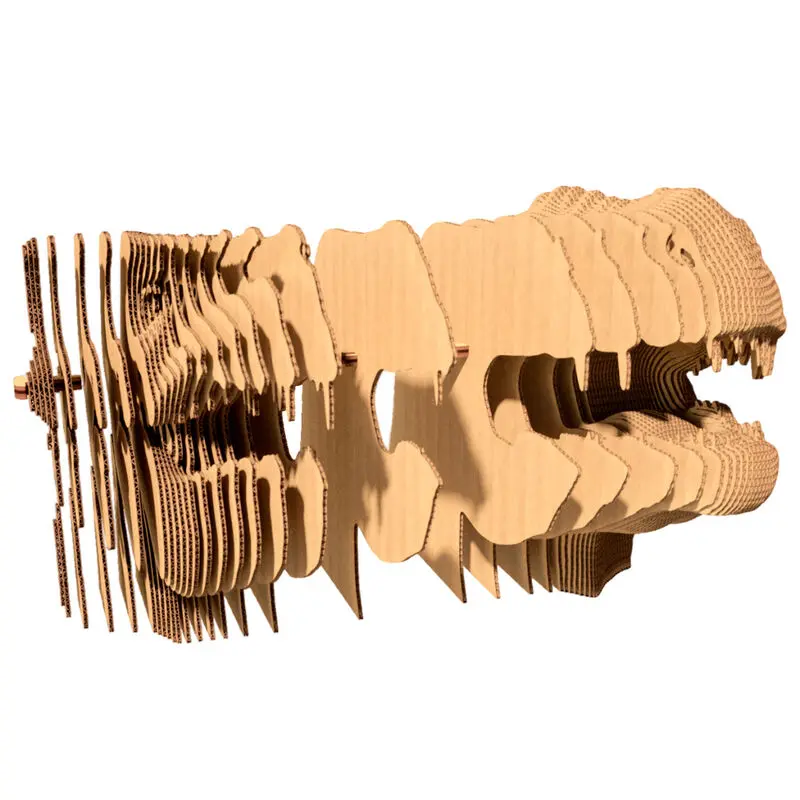 T-Rex Kartonisches 3D-Puzzle 72 Teile Produktfoto