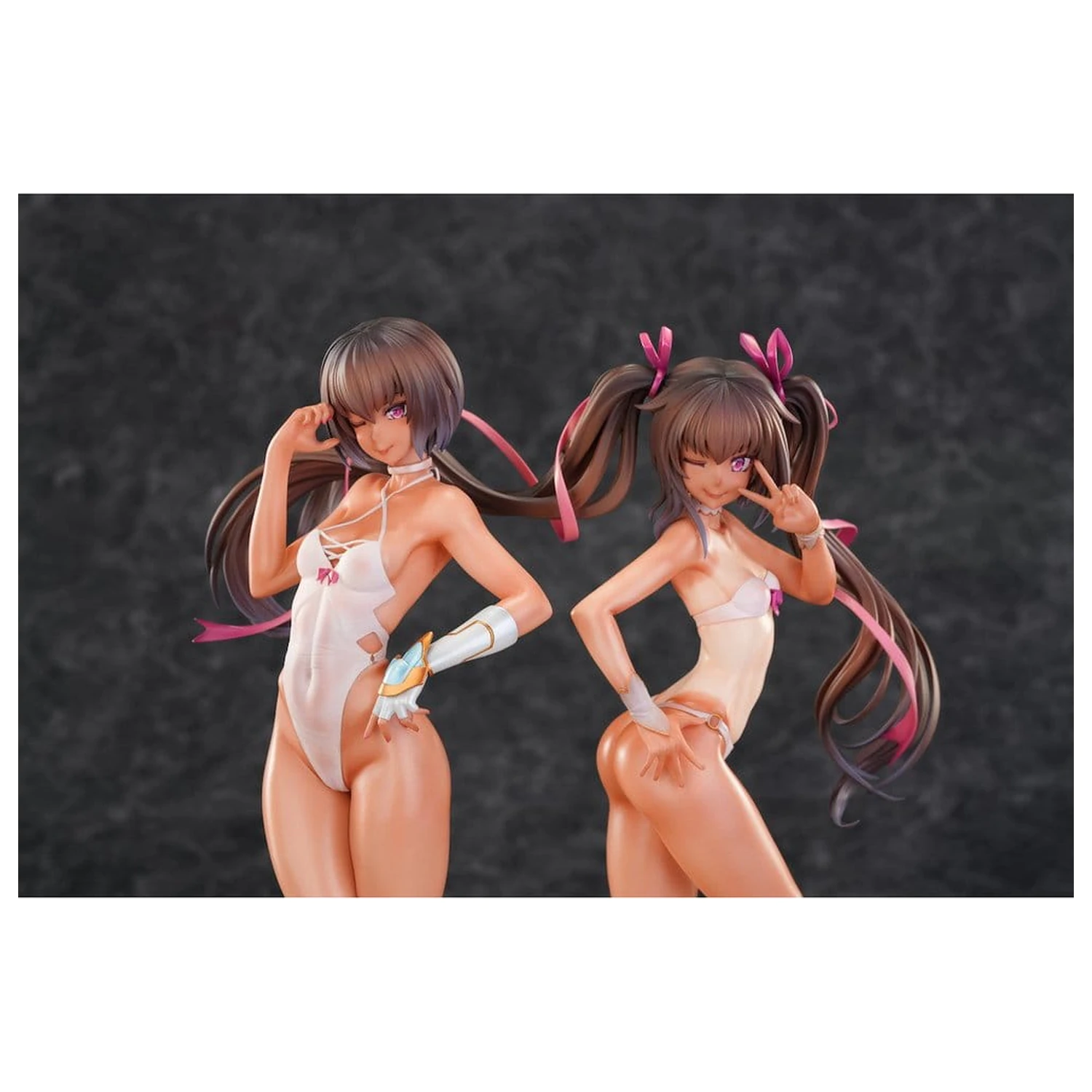 Taimanin PVC Figuren 1/6 2er-Pack Swimsuit Adult Yukikaze & Yukikaze Mizuki 27 cm Produktfoto