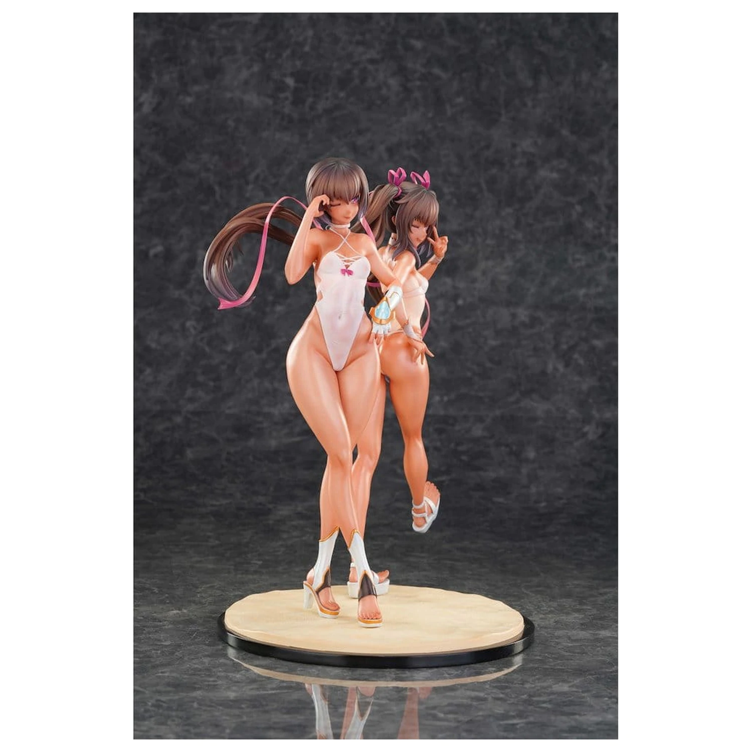 Taimanin PVC Figuren 1/6 2er-Pack Swimsuit Adult Yukikaze & Yukikaze Mizuki 27 cm Produktfoto