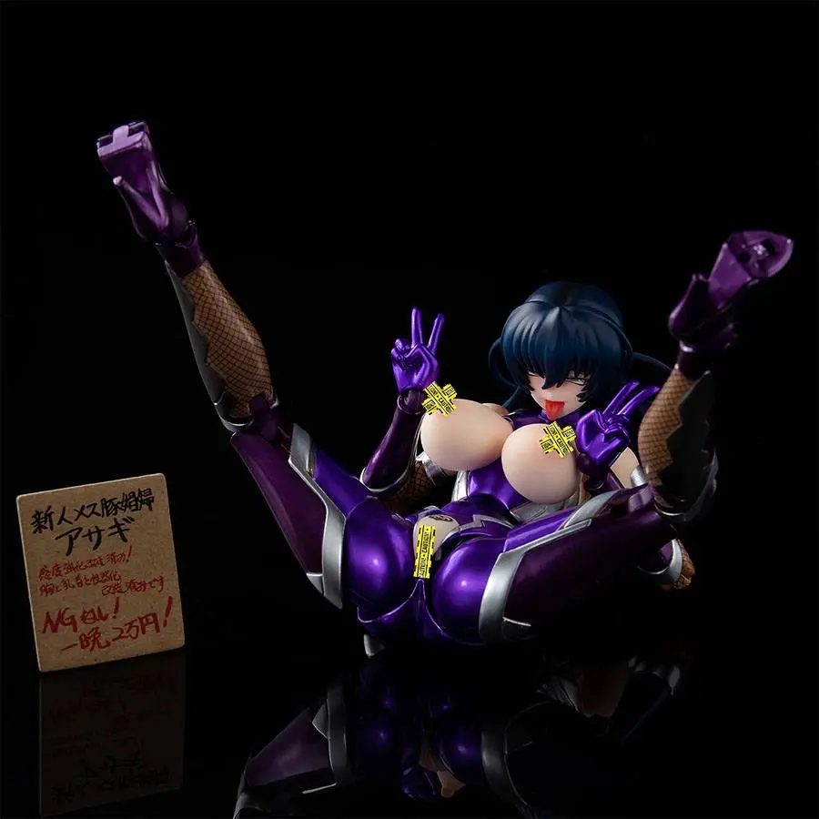 Taimanin Asagi 3 Actionfigur Asagi Igawa Metallic Color Ver. 14 cm Produktfoto