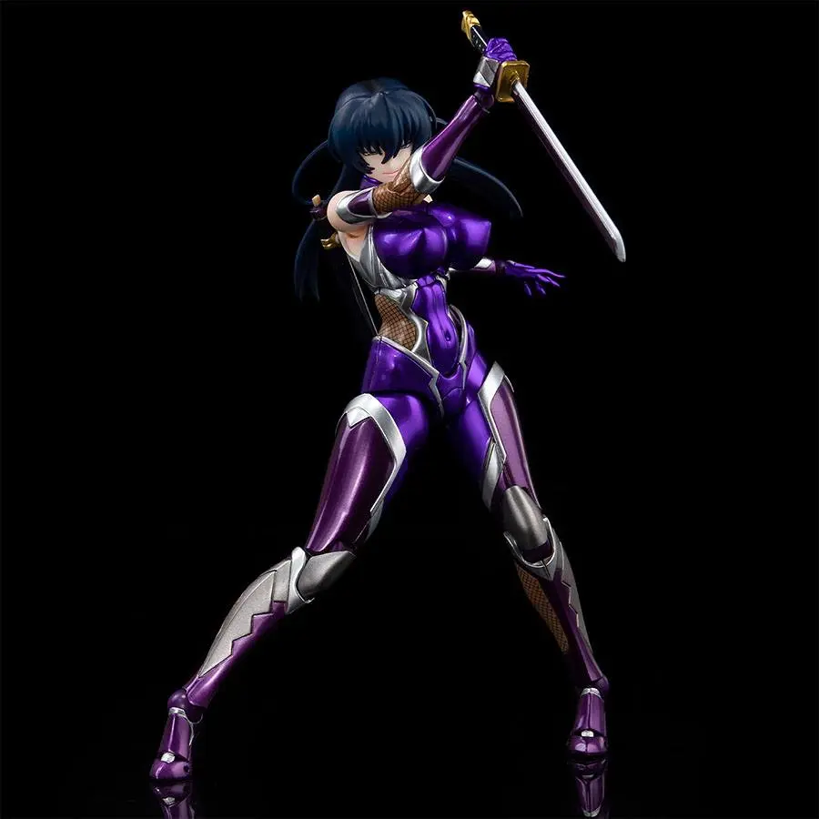 Taimanin Asagi 3 Actionfigur Asagi Igawa Metallic Color Ver. 14 cm Produktfoto