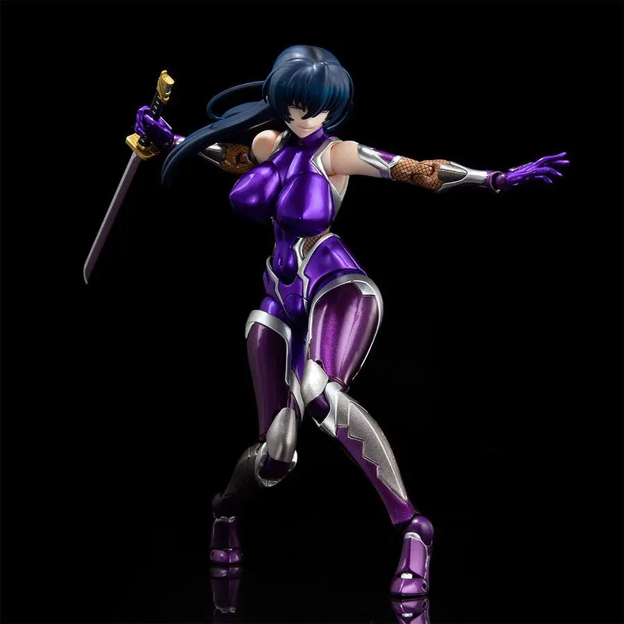 Taimanin Asagi 3 Actionfigur Asagi Igawa Metallic Color Ver. 14 cm Produktfoto