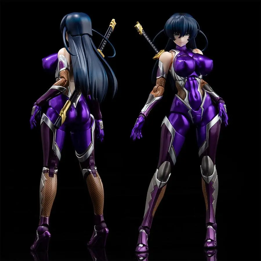 Taimanin Asagi 3 Actionfigur Asagi Igawa Metallic Color Ver. 14 cm Produktfoto