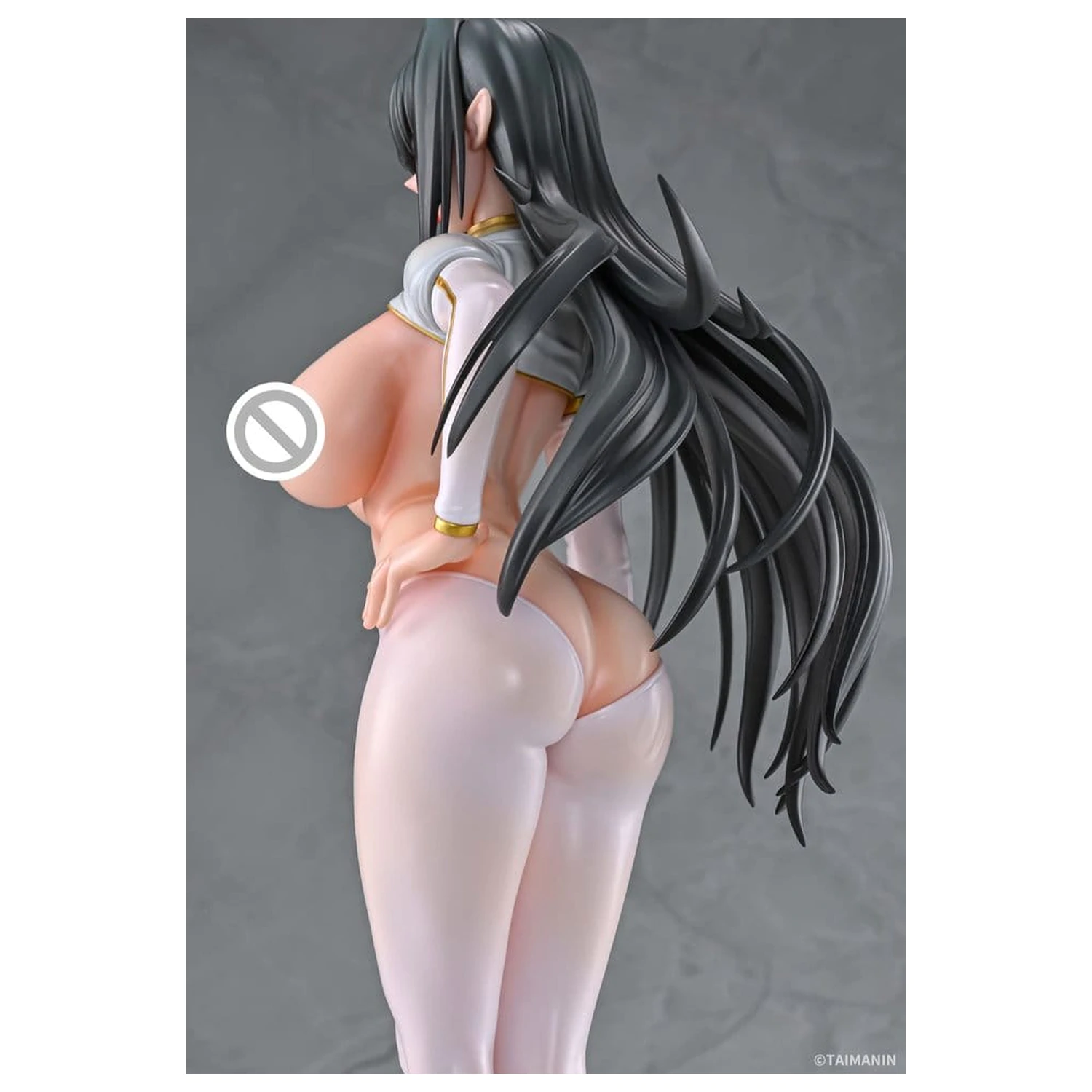 Taimanin RPG PVC Figur 1/6 Annerose Vajra White see-through Ver. 31 cm Produktfoto