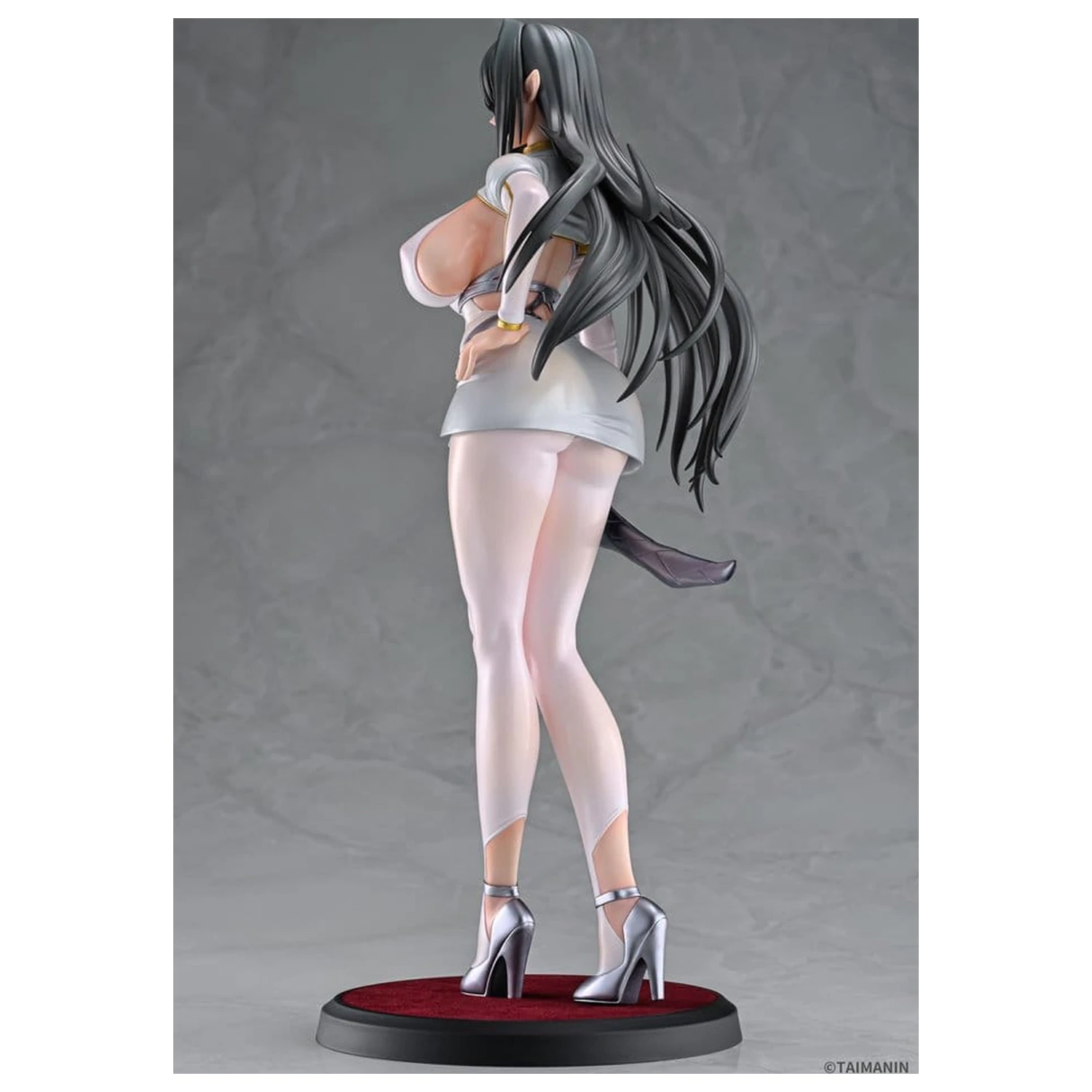 Taimanin RPG PVC Figur 1/6 Annerose Vajra White see-through Ver. 31 cm Produktfoto