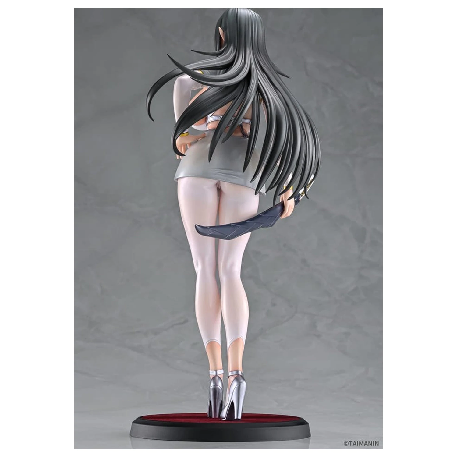 Taimanin RPG PVC Figur 1/6 Annerose Vajra White see-through Ver. 31 cm Produktfoto