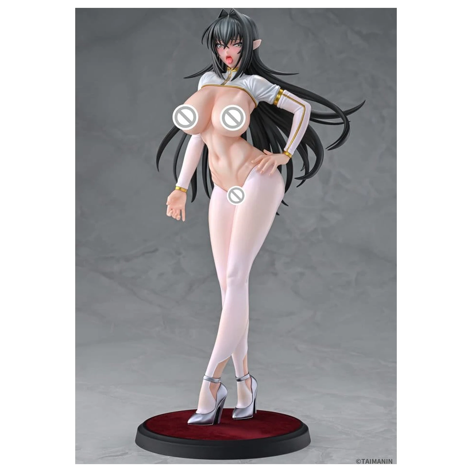 Taimanin RPG PVC Figur 1/6 Annerose Vajra White see-through Ver. 31 cm Produktfoto