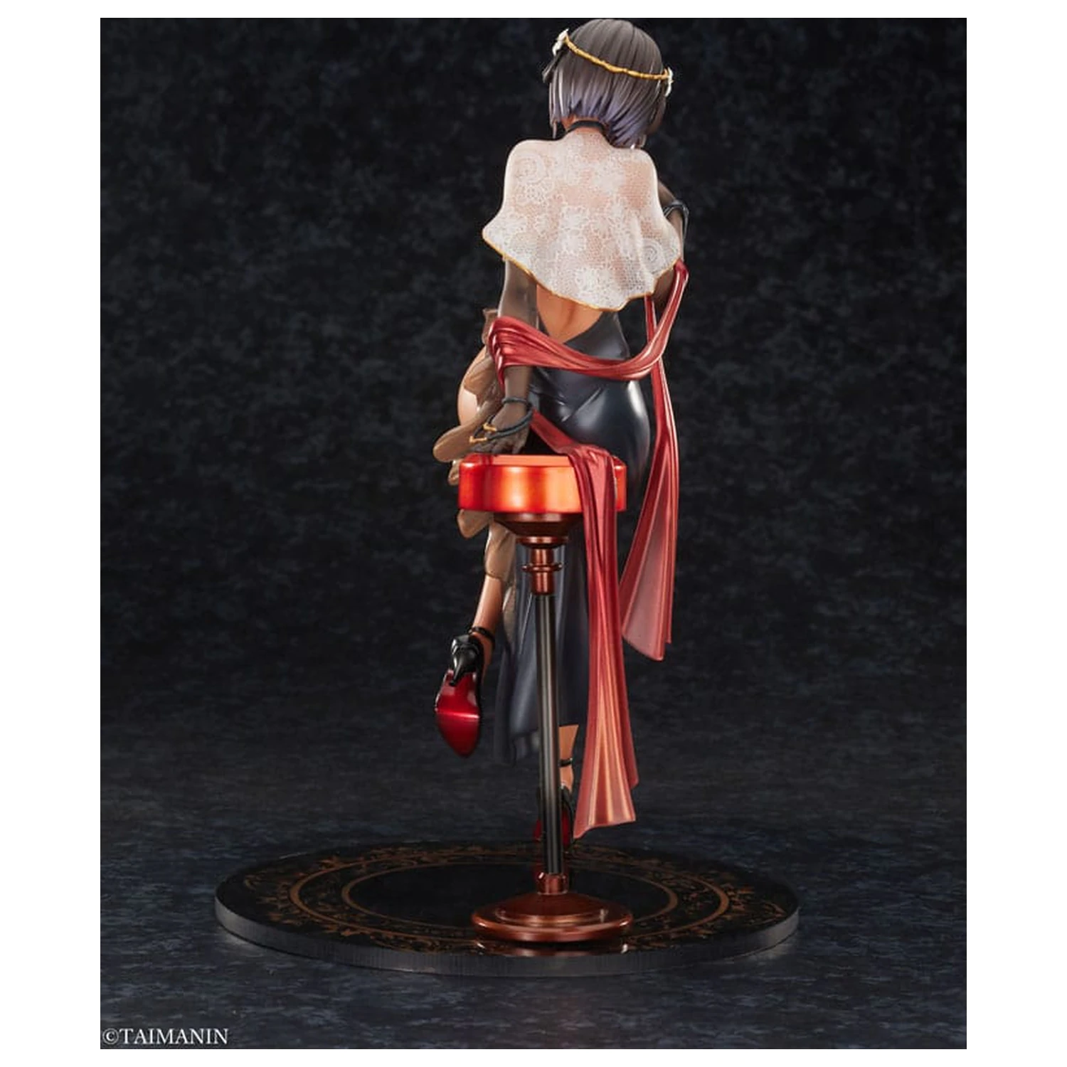 Taimanin RPGX Statue 1/6 Erwachsenen Yukikaze Night Party Dress Ver. 26 Zentimeter Produktfoto
