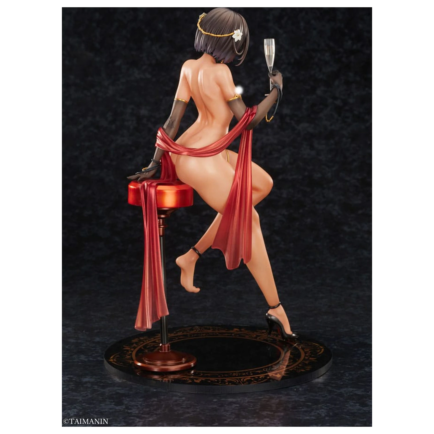 Taimanin RPGX Statue 1/6 Erwachsenen Yukikaze Night Party Dress Ver. 26 Zentimeter Produktfoto