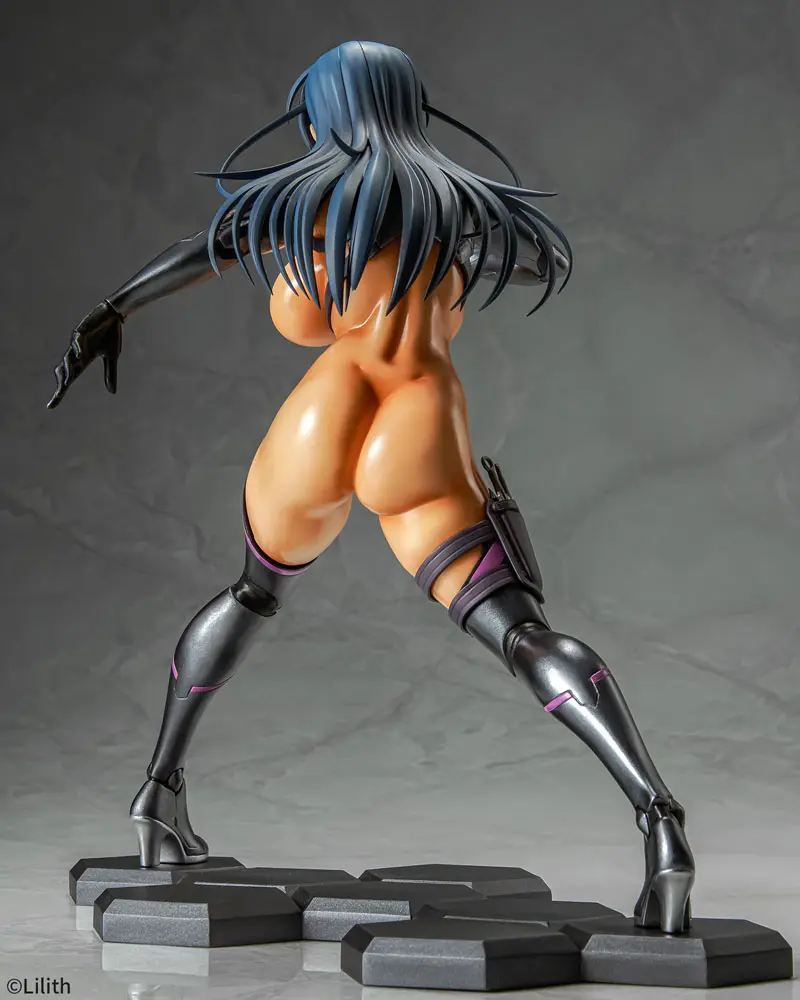 Taimanin RPGX PVC Statue 1/6 Clone Asagi Suntan Ver. 27 cm Produktfoto