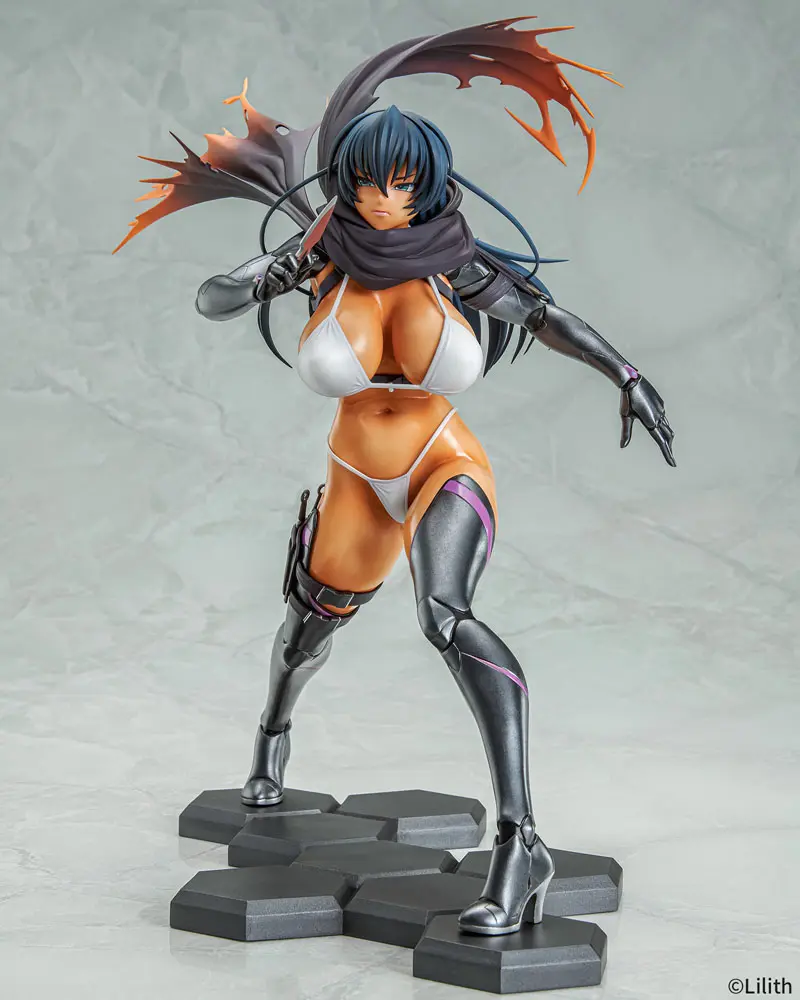 Taimanin RPGX PVC Statue 1/6 Clone Asagi Suntan Ver. 27 cm Produktfoto